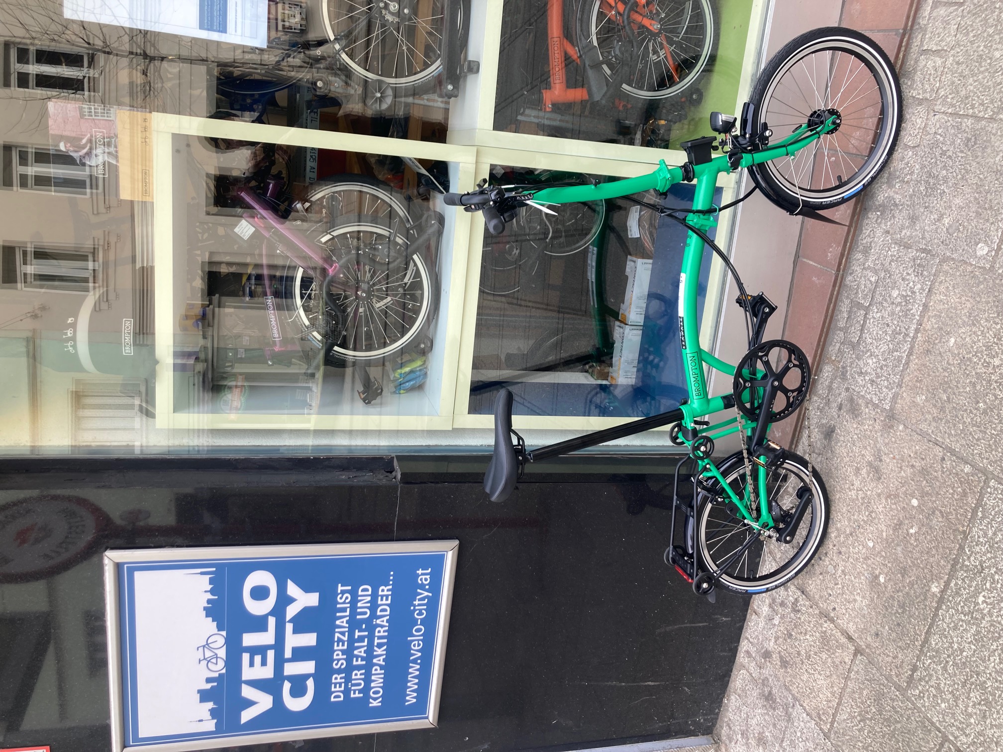 Brompton C-Line palm green